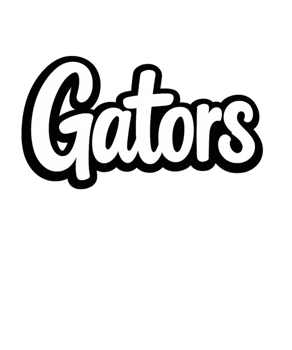 Bold White Gators
