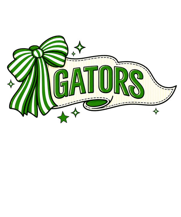 Gators Banner and Bow