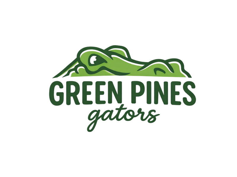 Green Pines Gators Logo