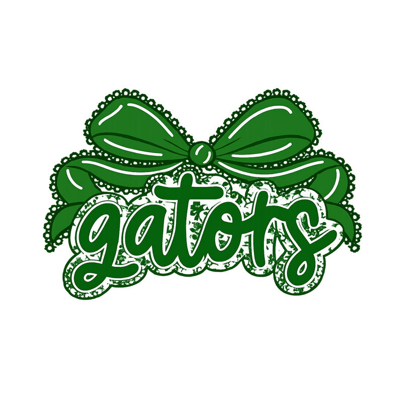 Green Pines Green Floral & Bow