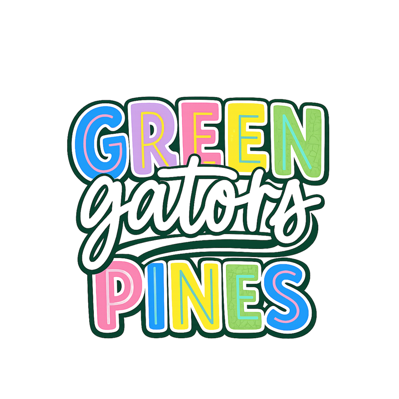Green Pines Bright and Bold