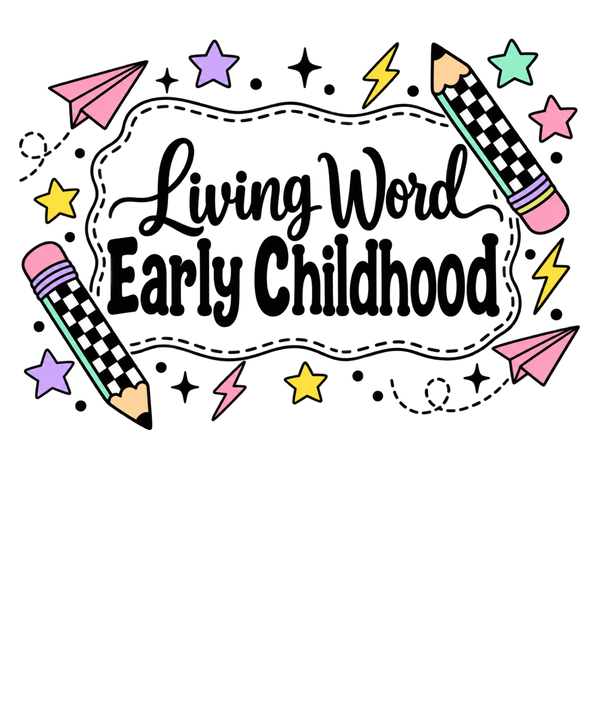 Living Word Checkered Pencil Pink