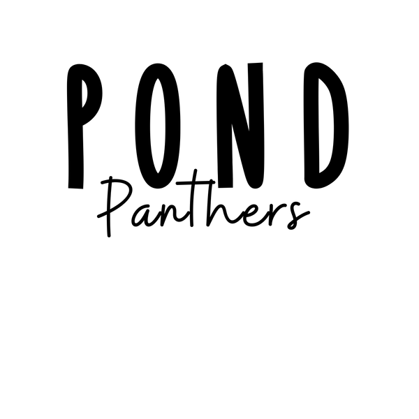 Pond - Panthers Simple Text- Black
