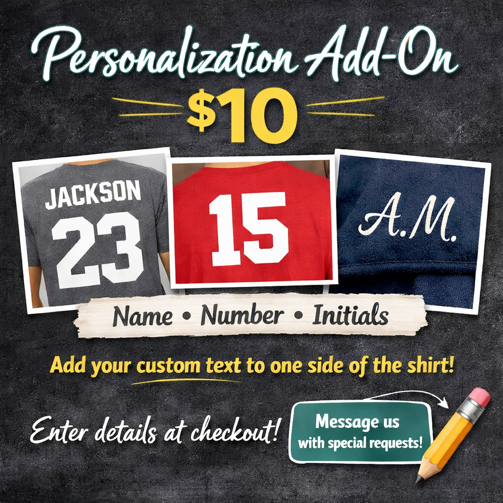 PERSONALIZATION UPGRADE-$10